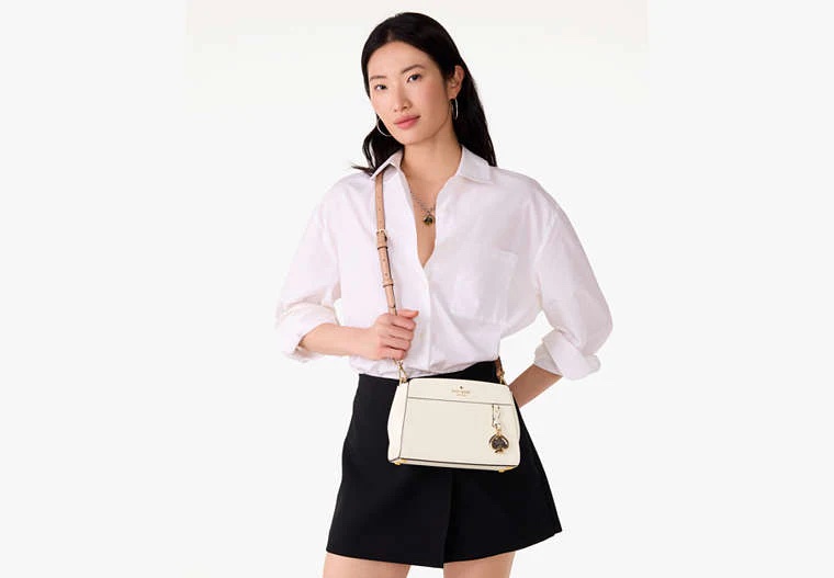 Kate Spade Madison Small Top Handle Satchel Meringue - Image 6