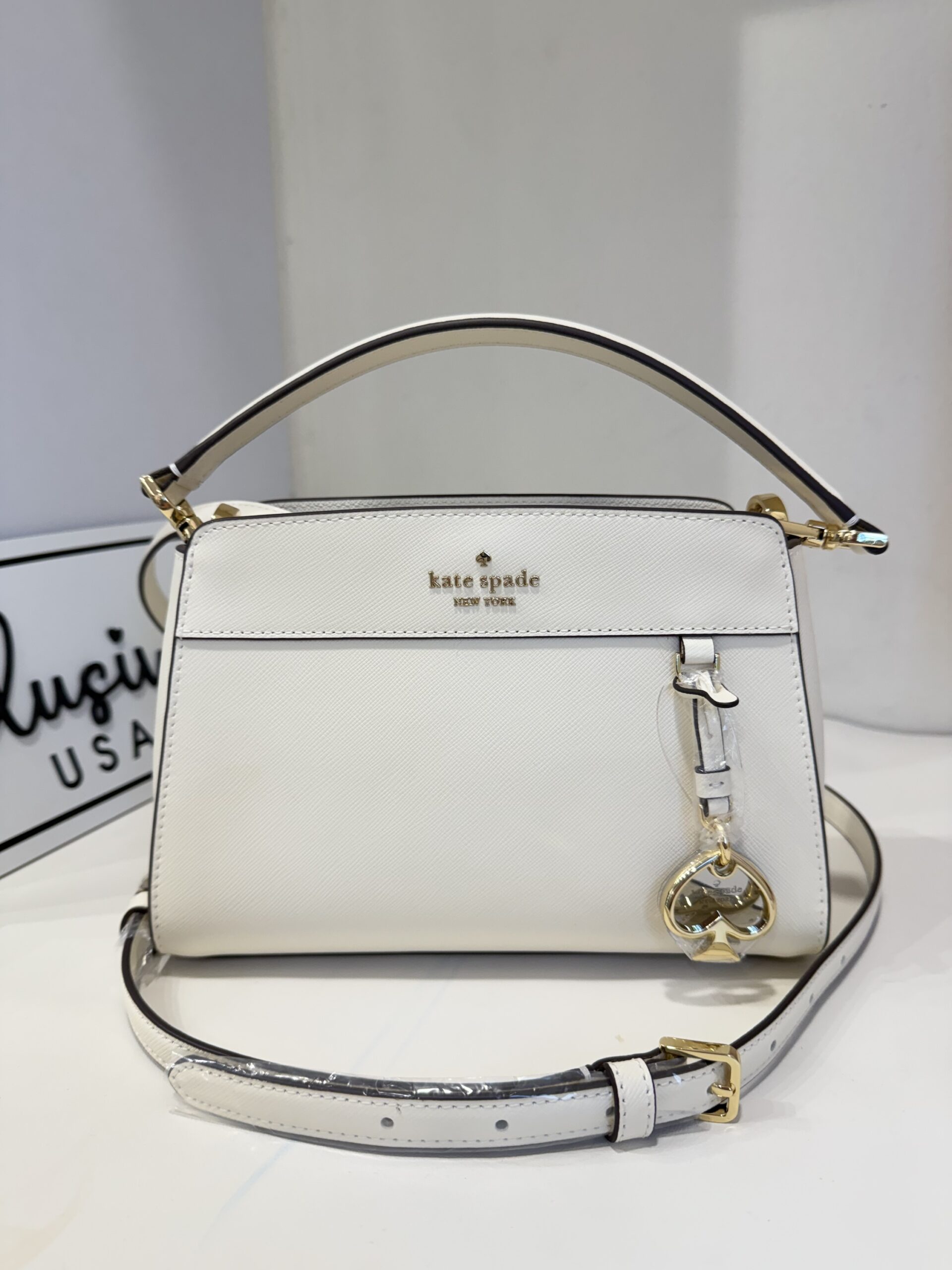 Kate Spade Madison Small Top Handle Satchel Meringue