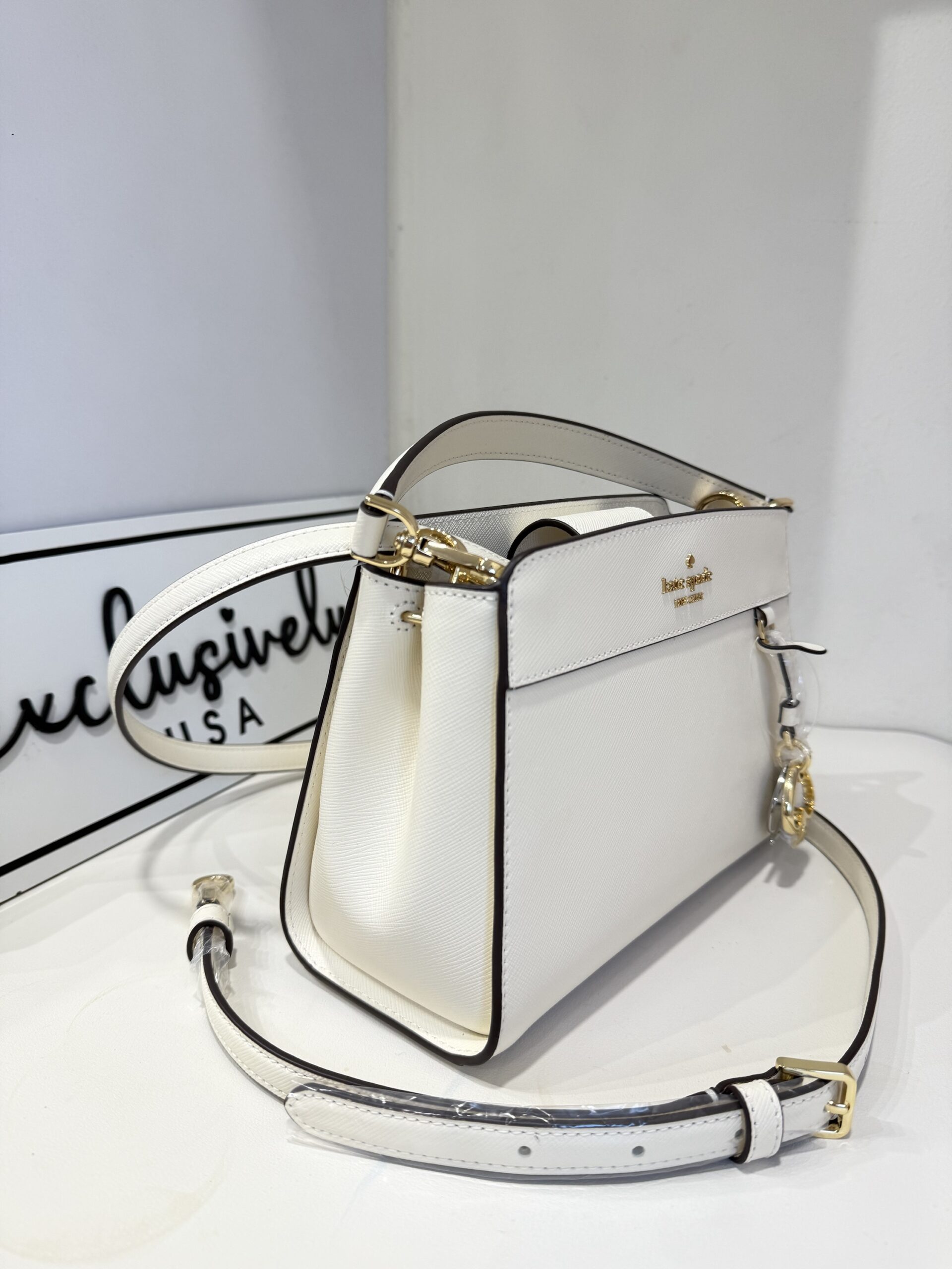 Kate Spade Madison Small Top Handle Satchel Meringue - Image 2
