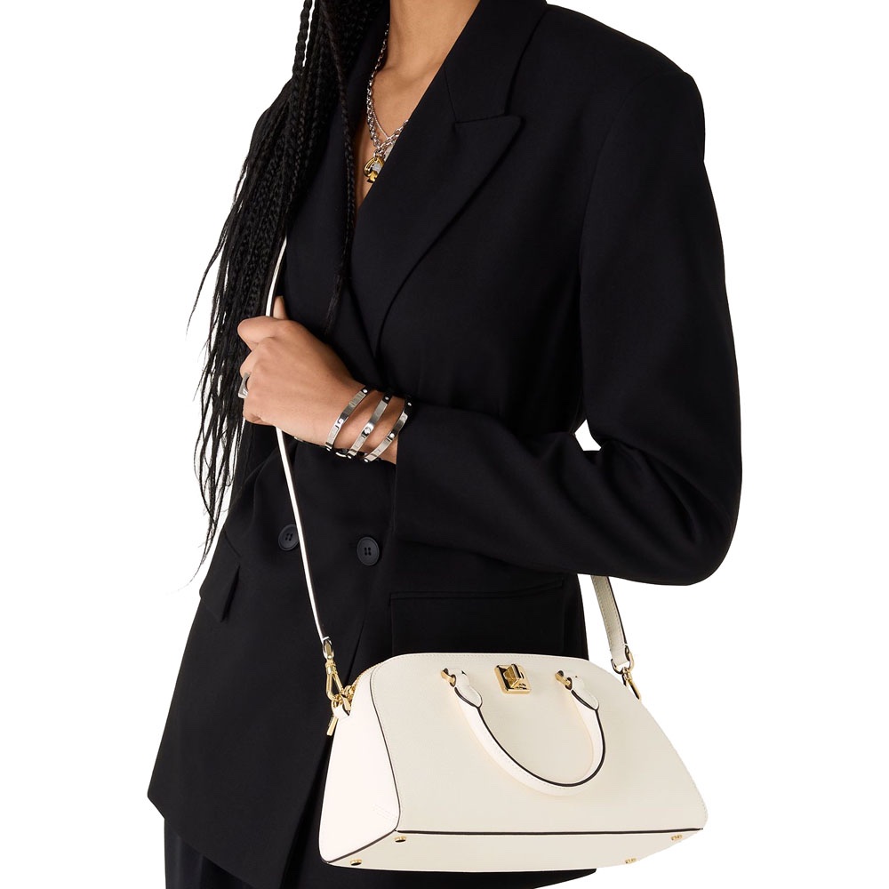Kate Spade Phoebe East West Satchel in Meringue - Image 5