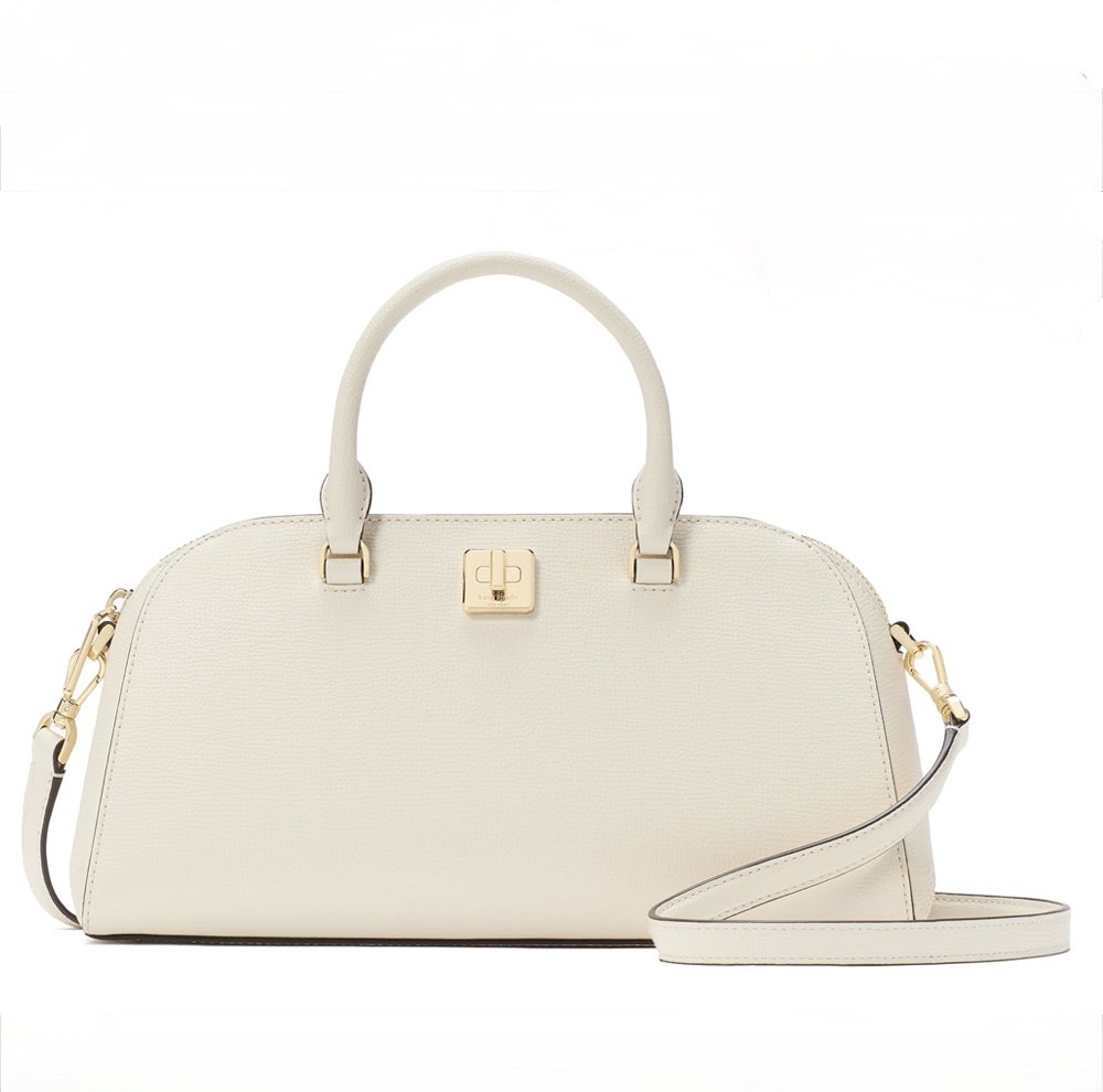 Kate Spade Phoebe East West Satchel in Meringue