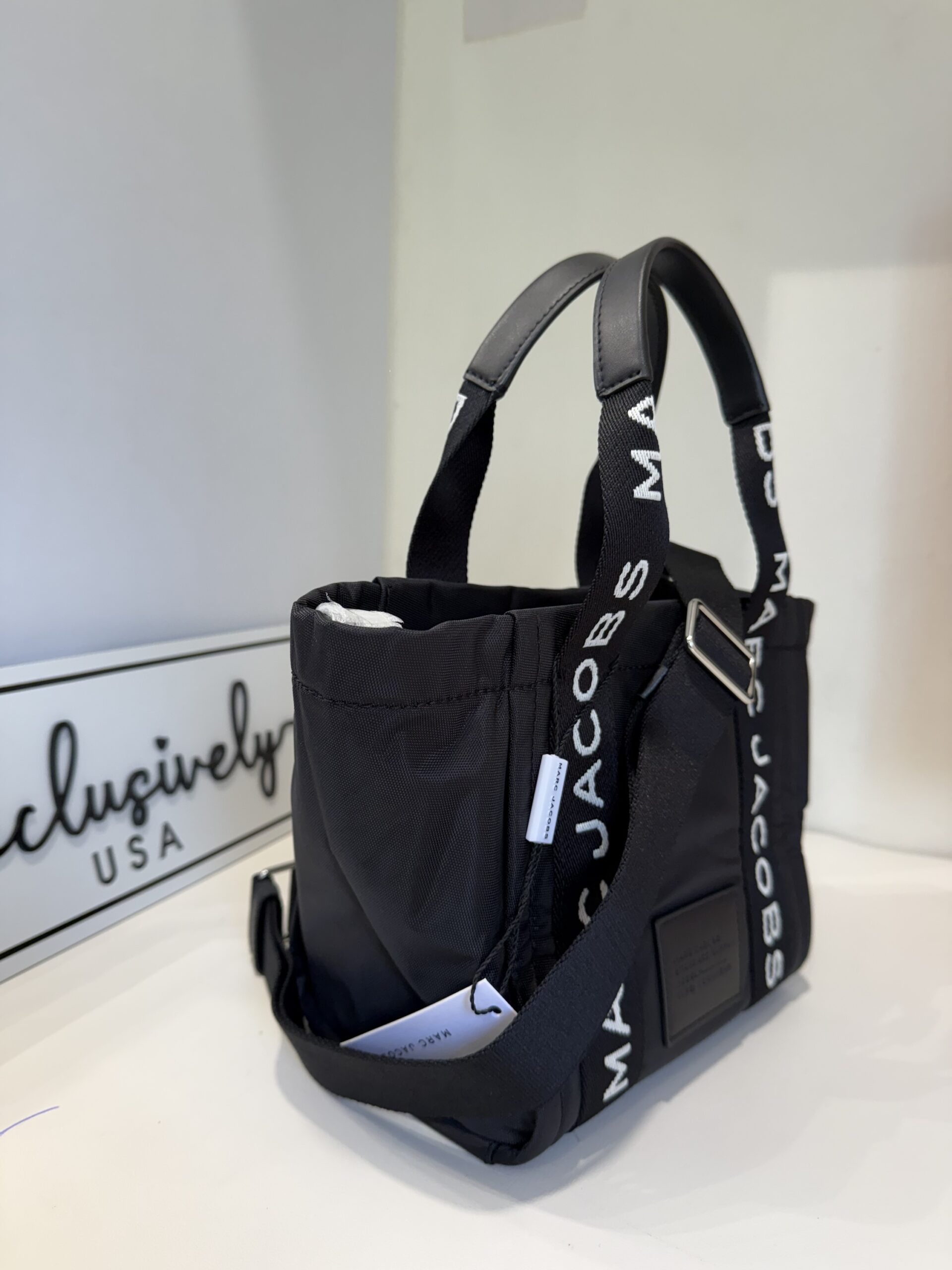Marc Jacobs Nylon Marc-Et Small Tote in Black - Image 2
