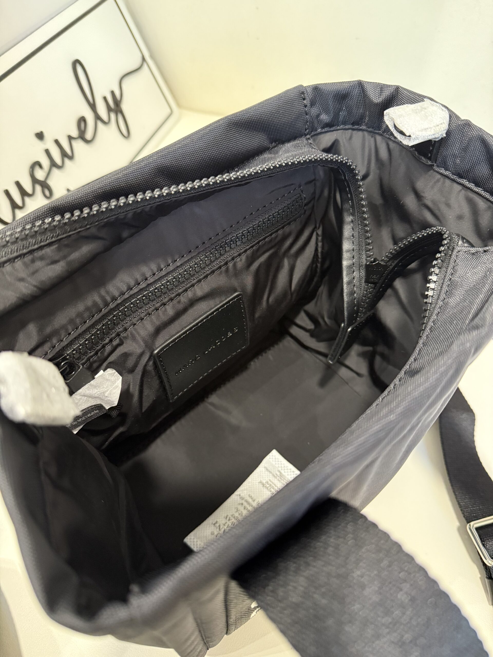 Marc Jacobs Nylon Marc-Et Small Tote in Black - Image 4