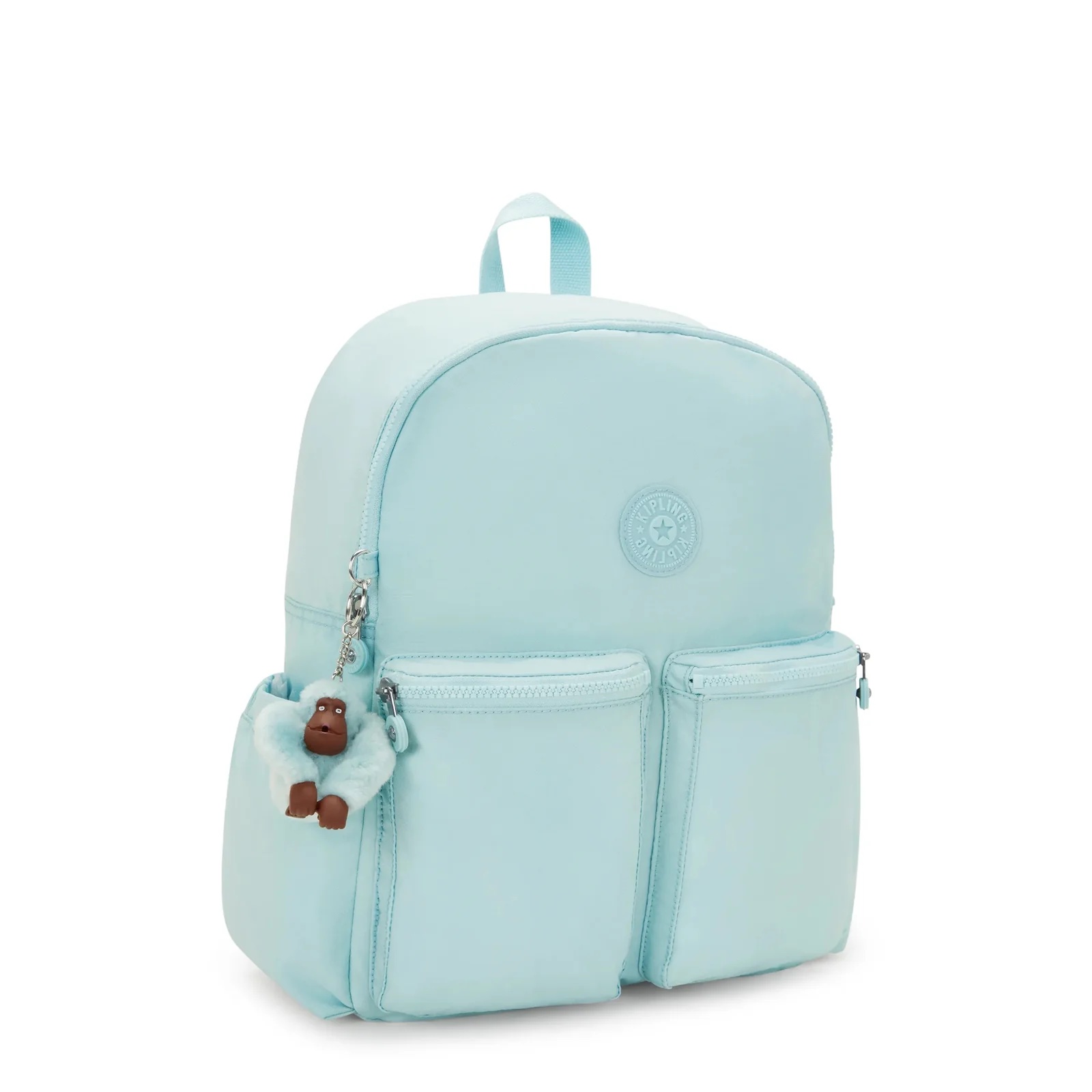 Kipling Charnell 11.5" Laptop Backpack in Electric Teal - Image 2