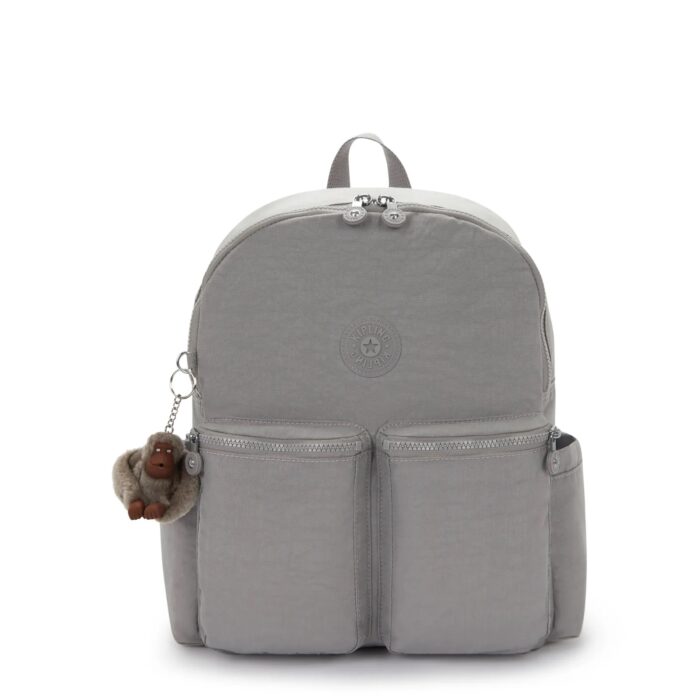 Kipling Charnell 11.5" Laptop Backpack in Cloudy Grey