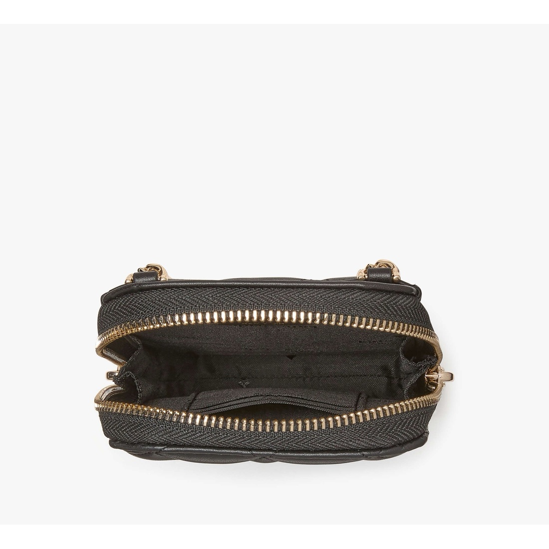 KateSpade Carey Quilted North South Phone Crossbody In Black - Image 2
