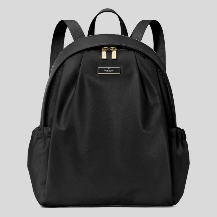 Kate Spade Carter Nylon Large Backpack in Black